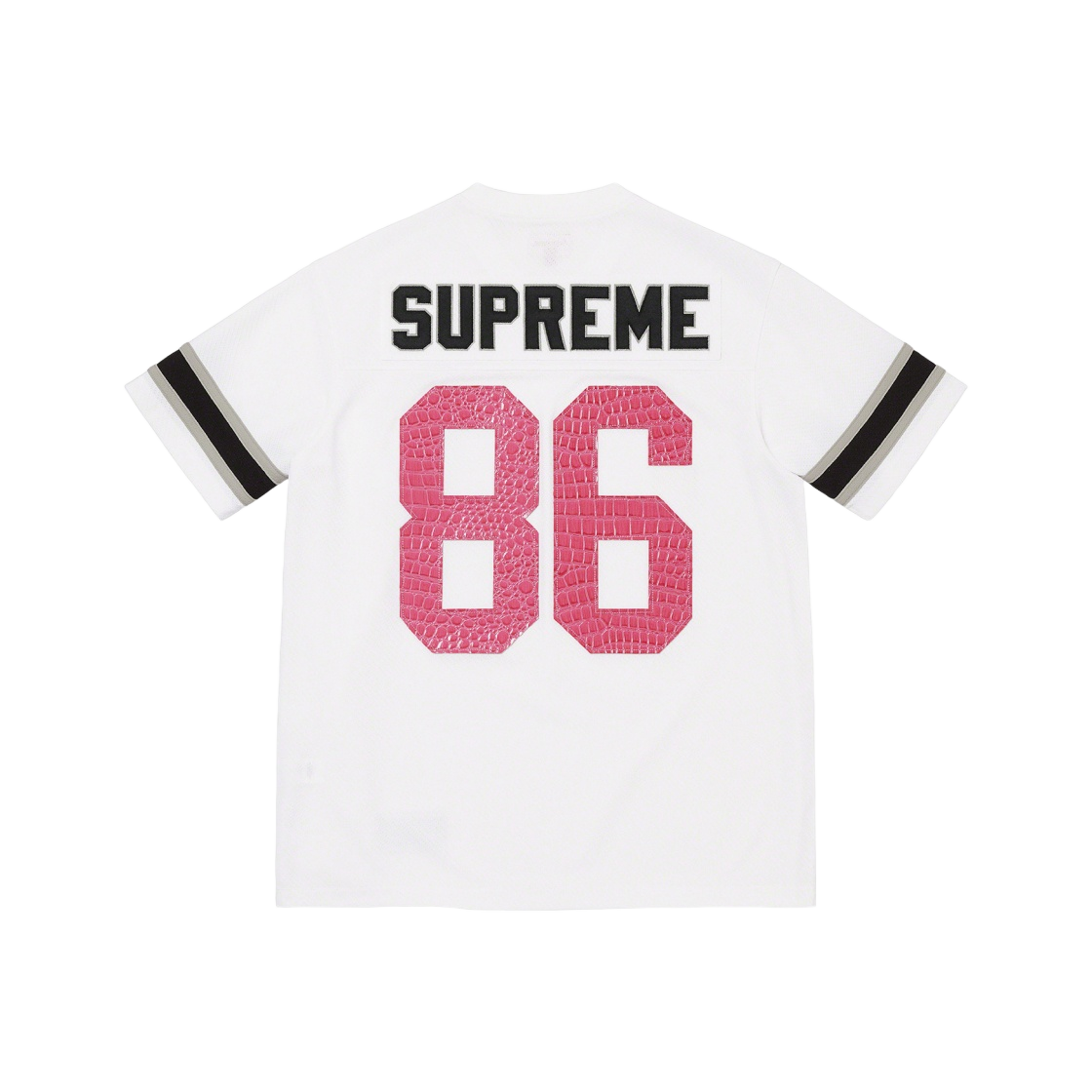 슈프림 포우 크록 풋볼 저지 화이트 - 22SS | Supreme | KREAM 슈프림 포우 크록 풋볼 저지 화이트 - 22SS | Supreme | KREAM