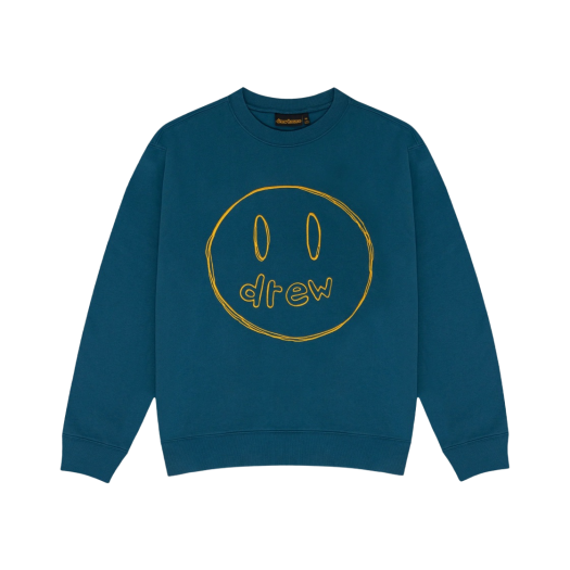 Drew House Sketch Mascot Crewneck Peacock