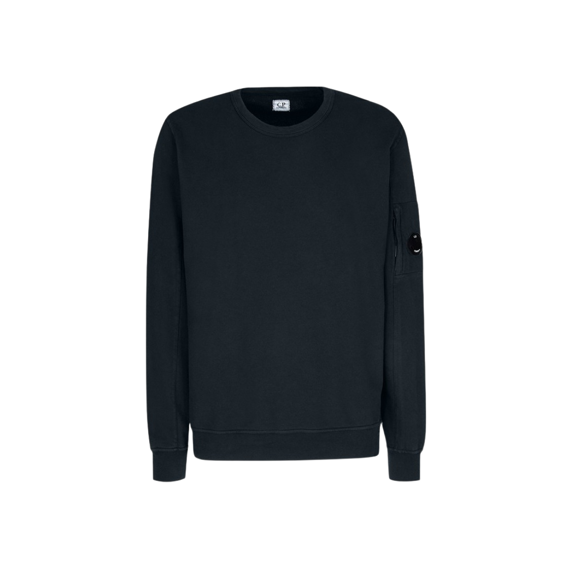 11CMSS075A002246G999 C.P. Company Light Fleece Sweatshirt Black - 21FW - 대표 이미지 #1