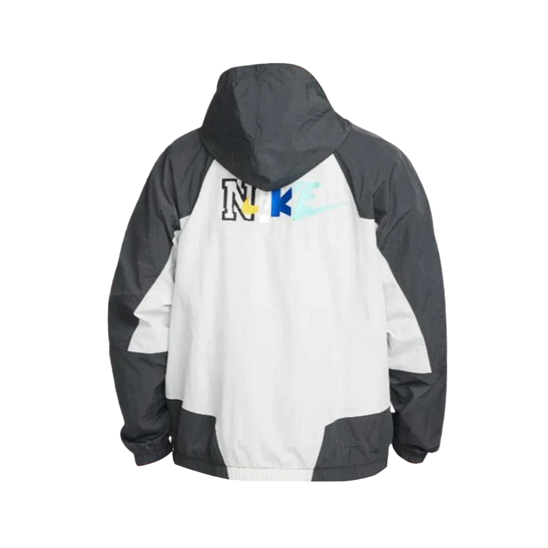 DR2642-060 Nike NSW Woven Windrunner Jacket Dark Grey - #2