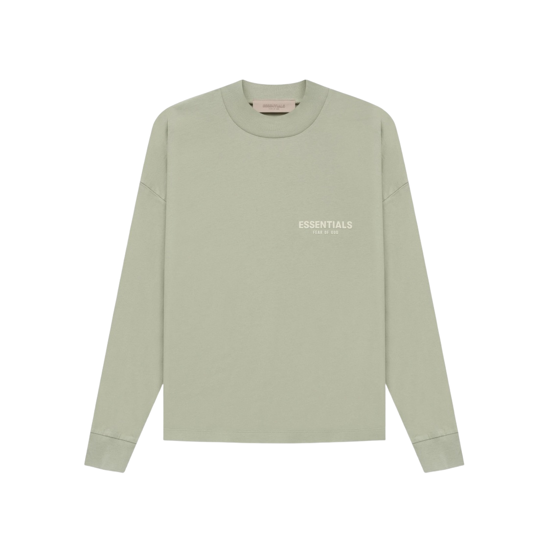 Buy Fear of God Essentials Relaxed Crewneck 'Sea Foam