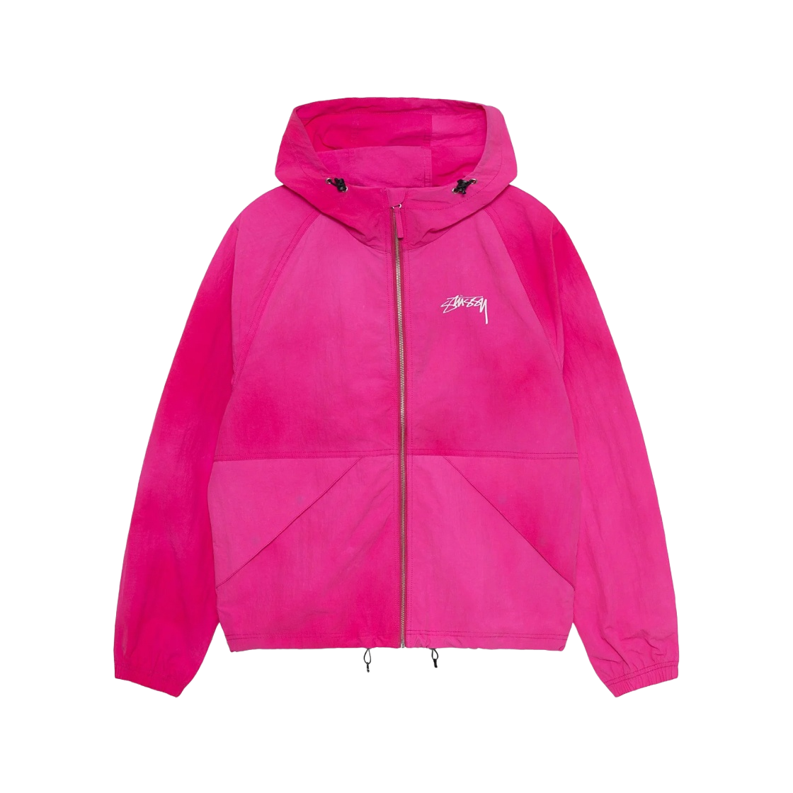 스투시 웨이브 다이 비치 쉘 자켓 퍼플 | Stussy | KREAM