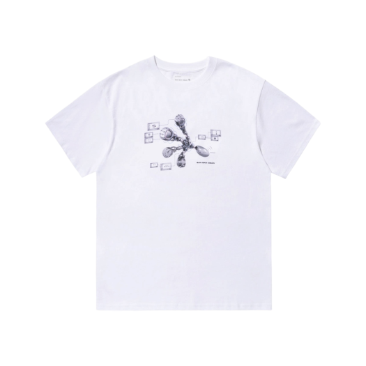 【SANSAN GEAR】 23SS SANSAN KOESY SERIES T-SHIRT WHITE 산산기어 코에시 시리즈 티셔츠 화이트 - 23SS | Sansan Gear