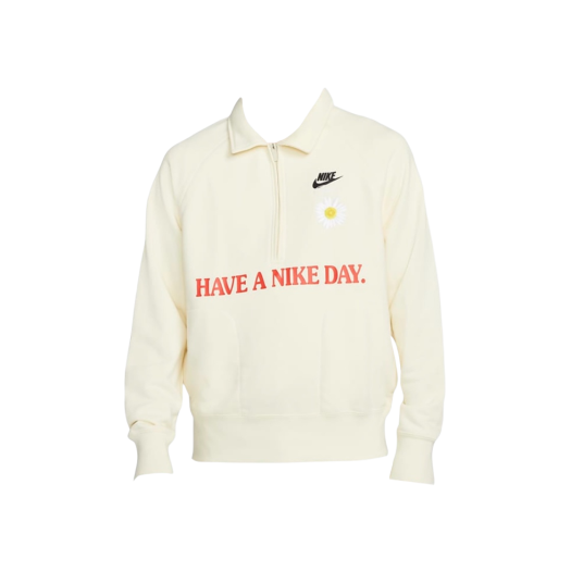 Nike NSW HBR Long-Sleeve Midlayer Top Coconut Milk - Asia
