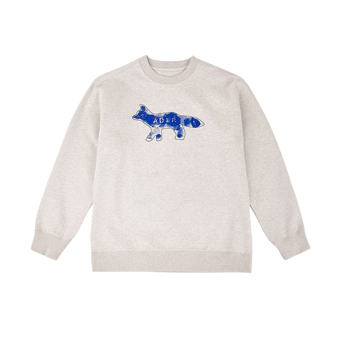 ★Maison Kitsune x AderError Fog Fox T-Shirt Off Whit.e★ Maison Kitsune x Ader Error Yoga Blue Fox T-shirt Beige