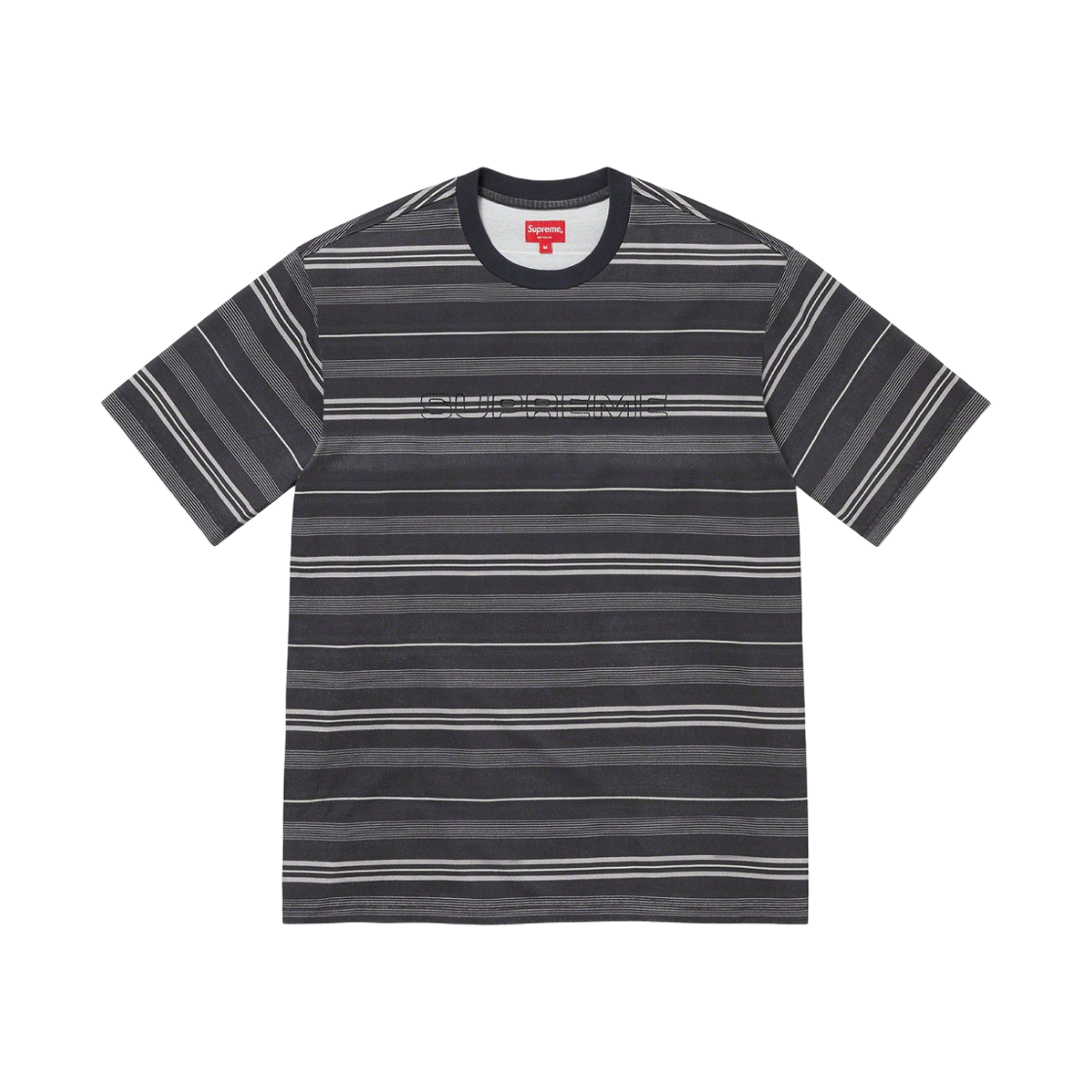 슈프림 대쉬 스트라이프 숏슬리브 탑 네이비 - 23SS | Supreme