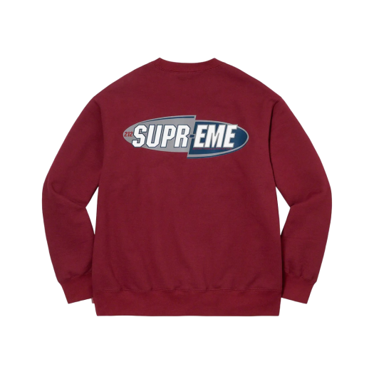 Supreme 212 Crewneck Cardinal - 22FW