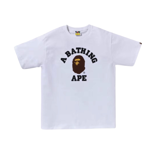 BAPE College T-Shirt White