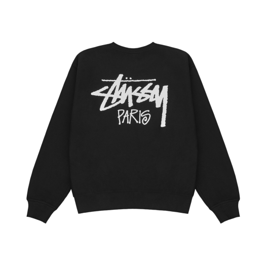 스투시 스탁 서울 크루넥 블랙 | Stussy | KREAM