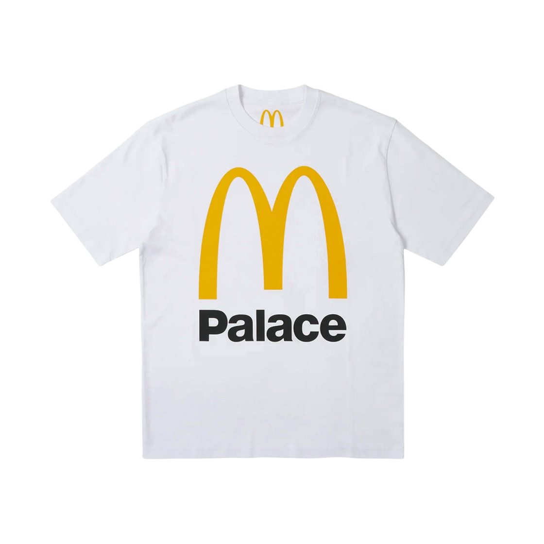 - Palace x McDonald's Logo T-Shirt White - 23FW - 대표 이미지 #1