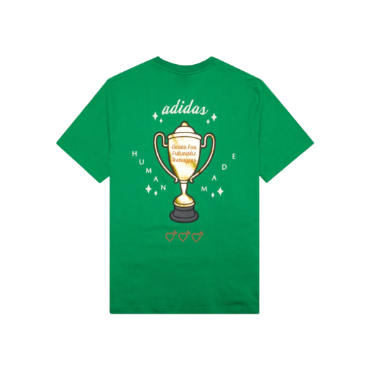 Adidas x Human Made Graphic T-Shirt Green - US Sizing