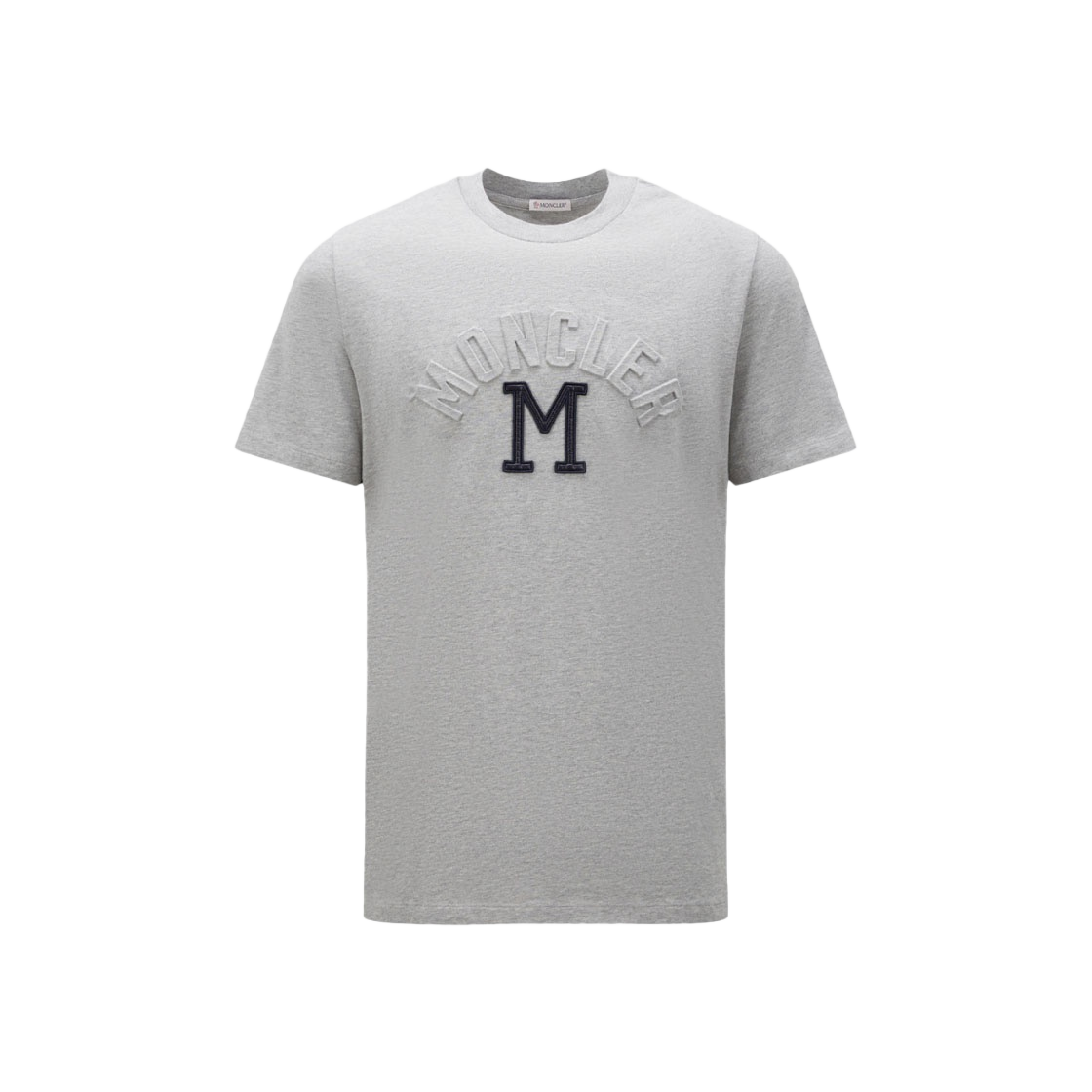 몽클레르 자수 로고 티셔츠 네이비 블루 - 23SS | Moncler | KREAM