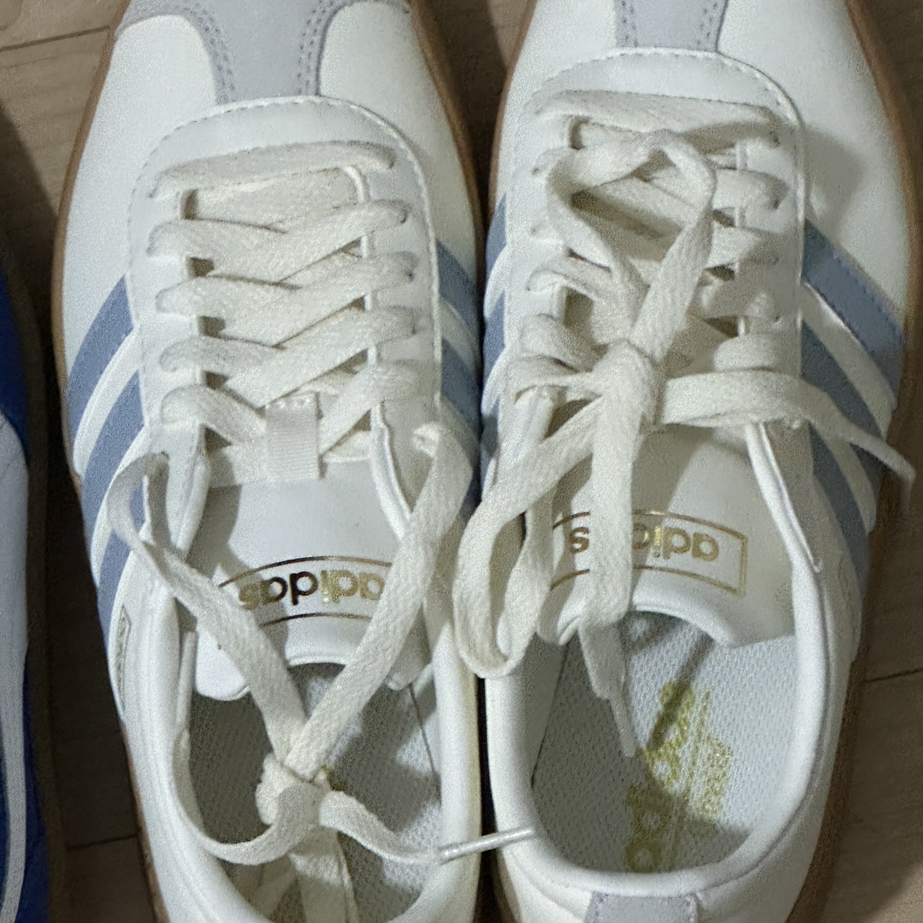 Adidas Neo VL Court 2.0 White Blue 착용 스타일