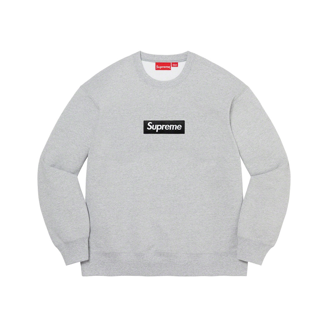 슈프림 박스로고 크루넥 헤더 그레이 - 22FW | Supreme | KREAM