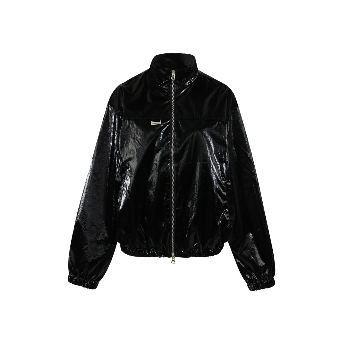 【BOHEMIAN SEOUL】BOHEMSEO COATING WINDBREAKER JACKET W) 보헤미안 서울 코팅 윈드브레이커 자켓 블랙 | Bohemian