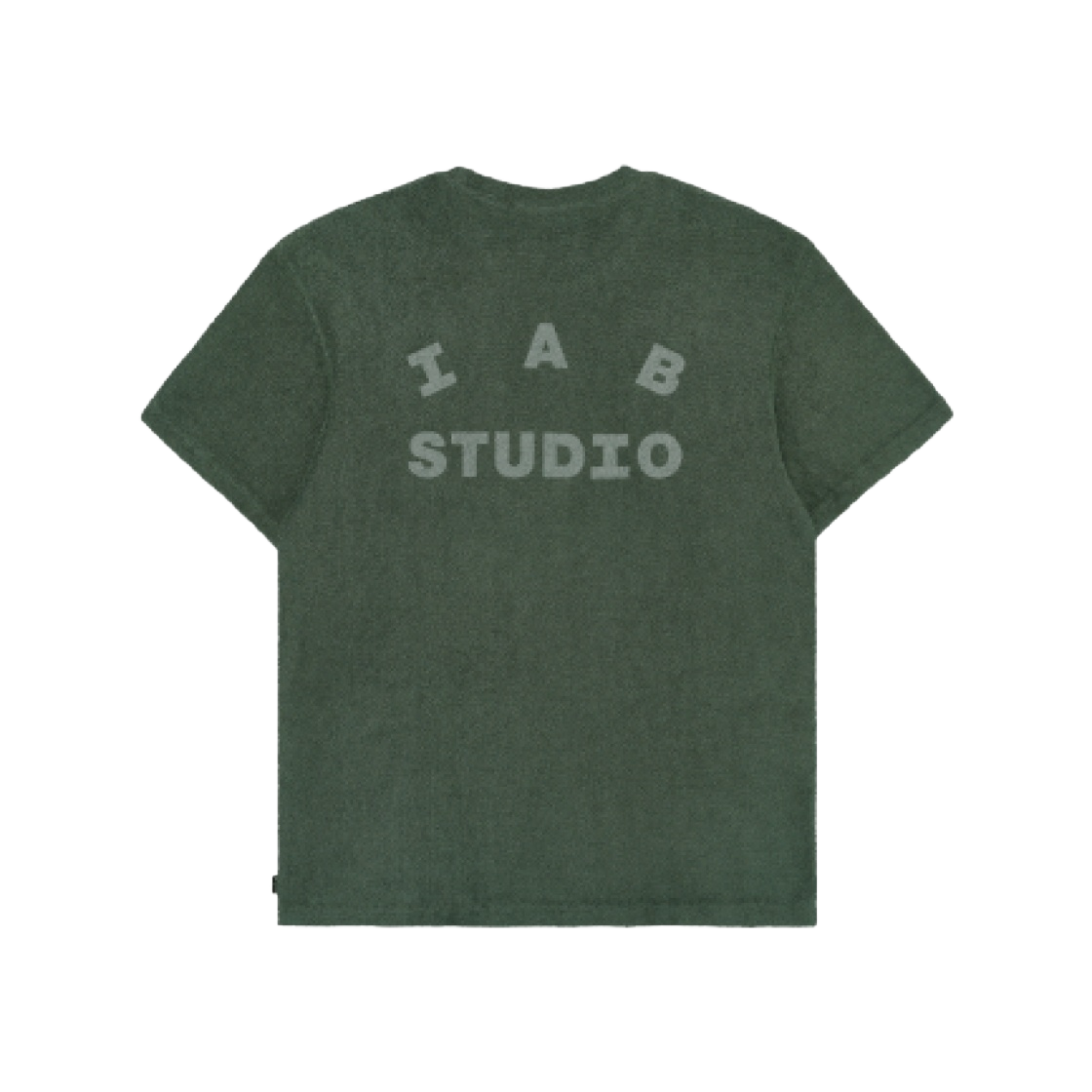 - IAB Studio Towel T-Shirt Deep Green - 대표 이미지 #1