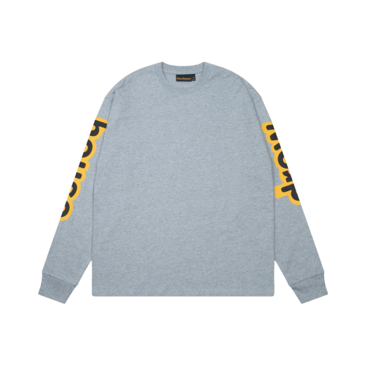 Drew House Drew House LS Hug T-Shirt Heather Grey