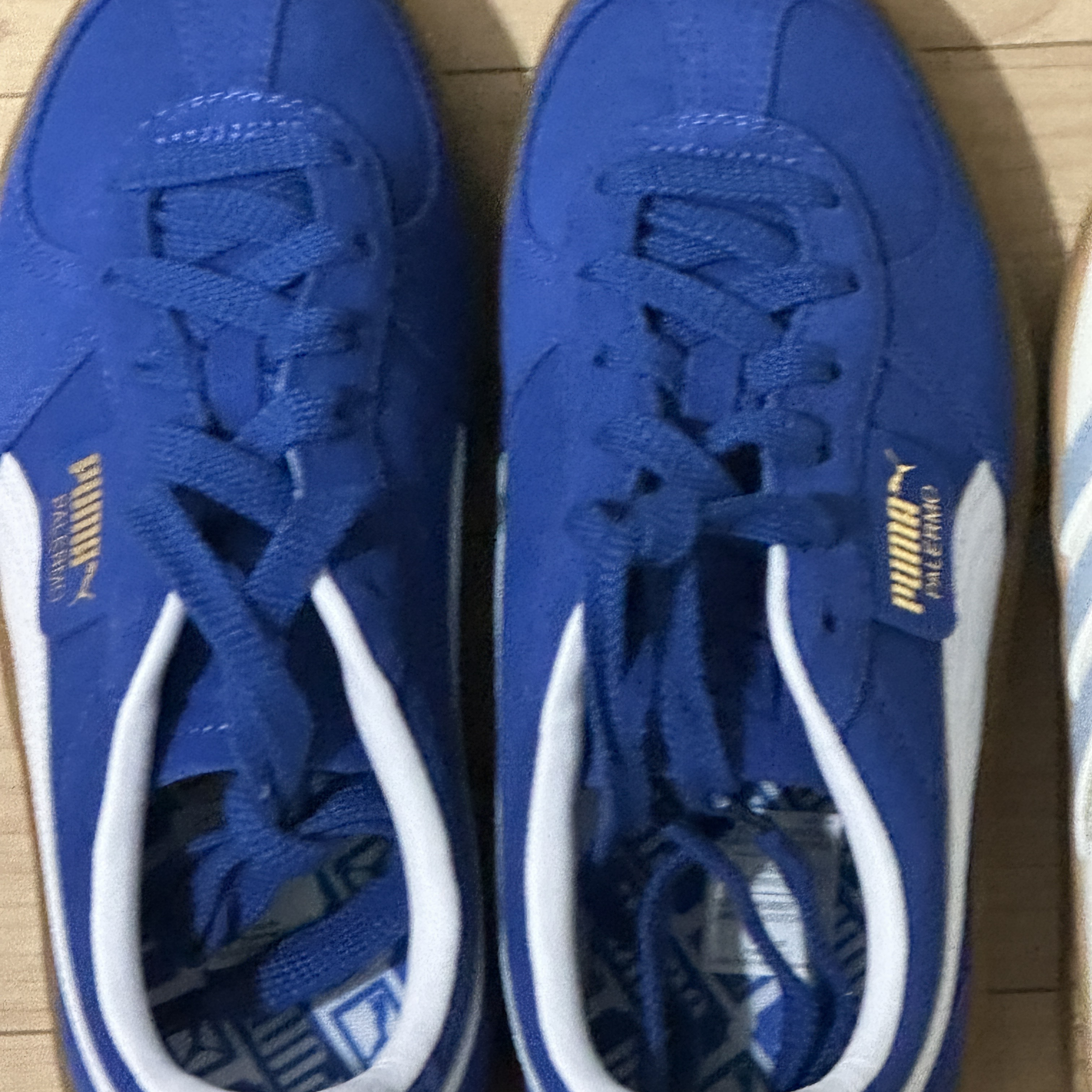 Puma Palermo Cobalt Glaze White 착용 스타일