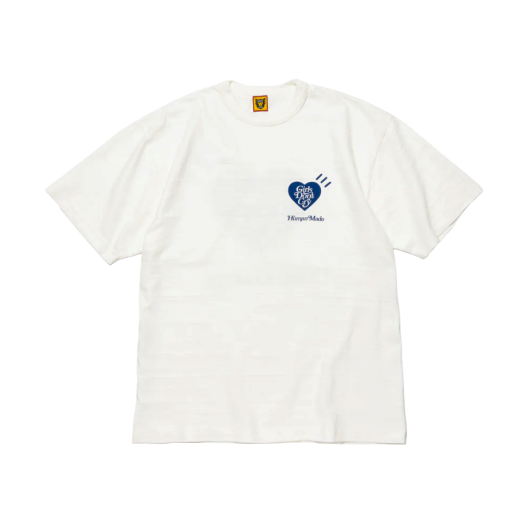 휴먼 메이드 x 베르디 걸스 돈 크라이 그래픽 티셔츠 #2 화이트