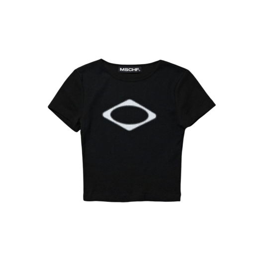 MISCHIEF ☆RHOMBUS BLUR T-SHIRTS BASIC☆ MSCHF Rhombus Blur T-Shirts Basic - Melange Grey