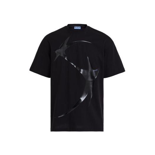 H&M x Mugler Printed T-Shirt Black