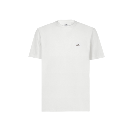 C.P. Company Tacting Piquet Logo T-Shirt Gauze White - 23SS