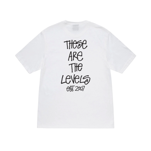 Stussy Levels T-Shirt White