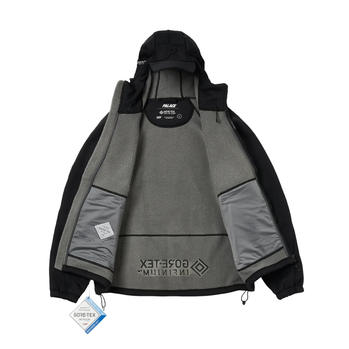 팔라스 고어텍스 인피니움 캡 자켓 블랙 - 22FW | Palace | KREAM
