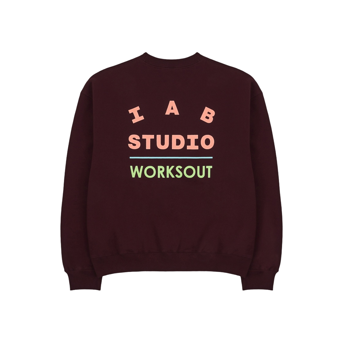 【IAB STUDIO】 IAB Studio Long Sleeve Black - 23FW IAB Studio Half Zip-Up Black White Long Sleeve Sweatshirts
