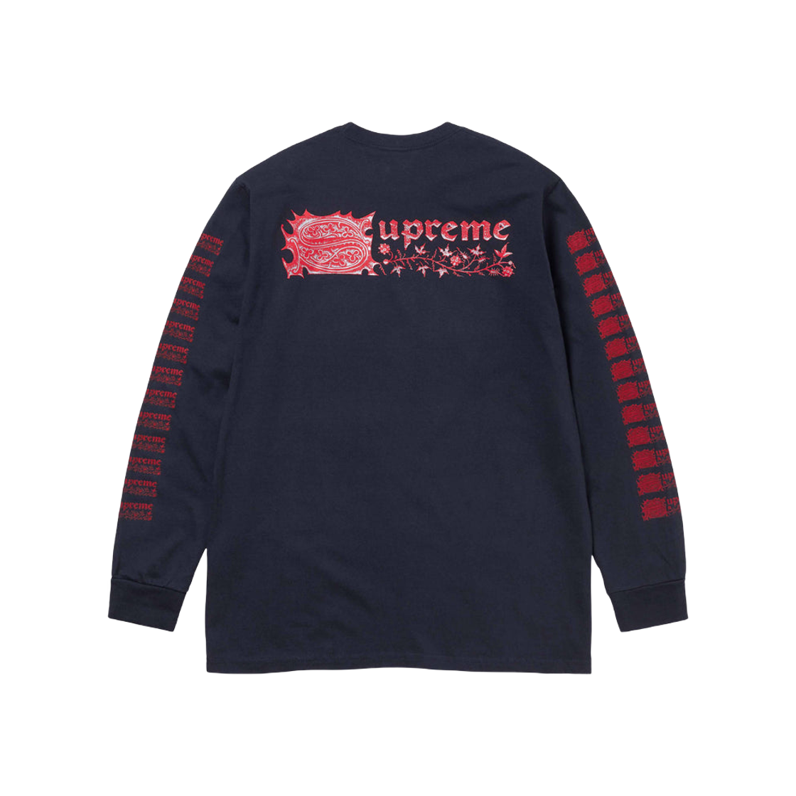 Supreme Saint Sebastian L/S Tee Ash Grey（Supreme Saint