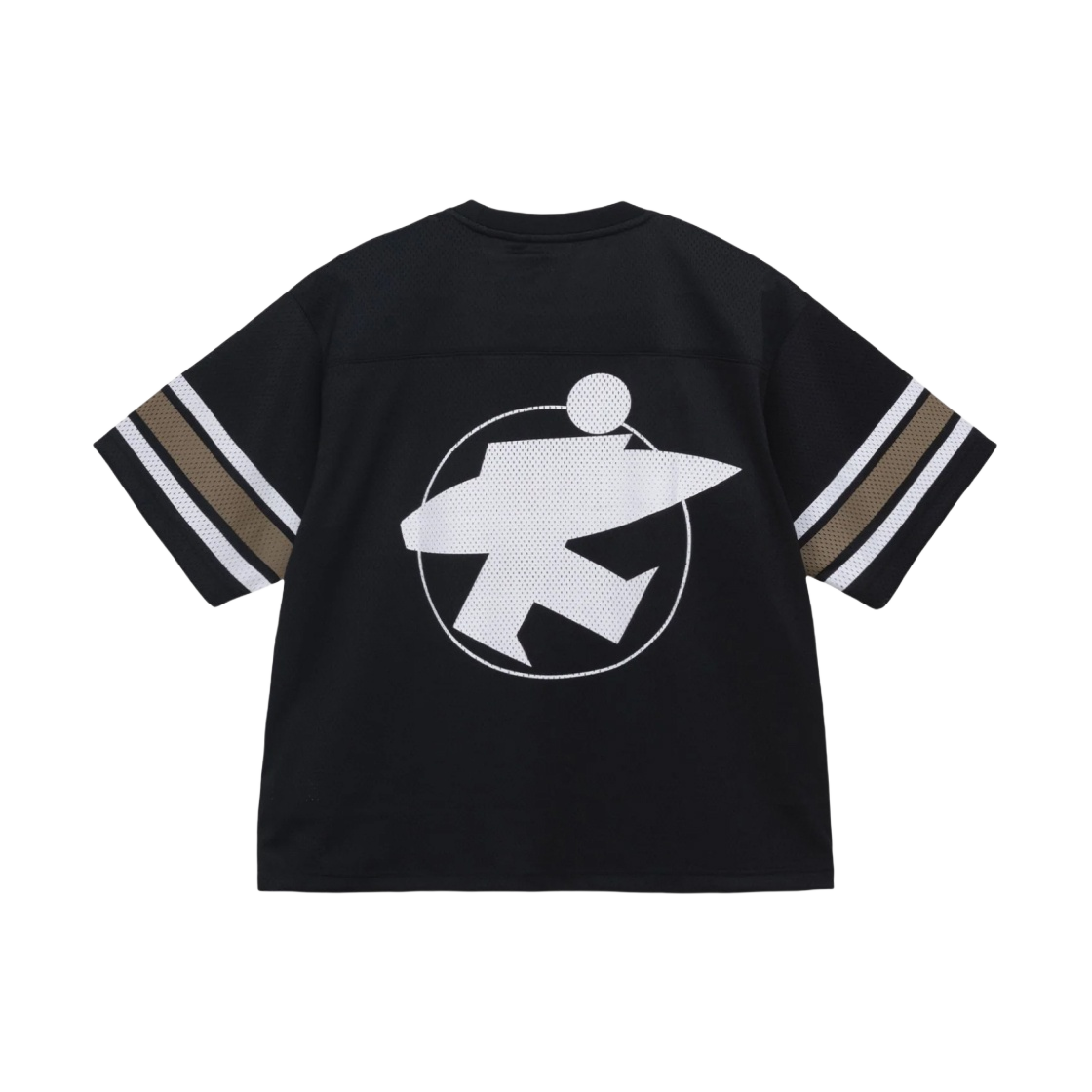 스투시 서프맨 메쉬 풋볼 저지 블랙 | Stussy | KREAM