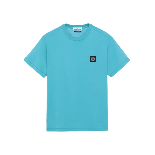 Stone Island 24113 T-Shirt Turquoise - 21SS