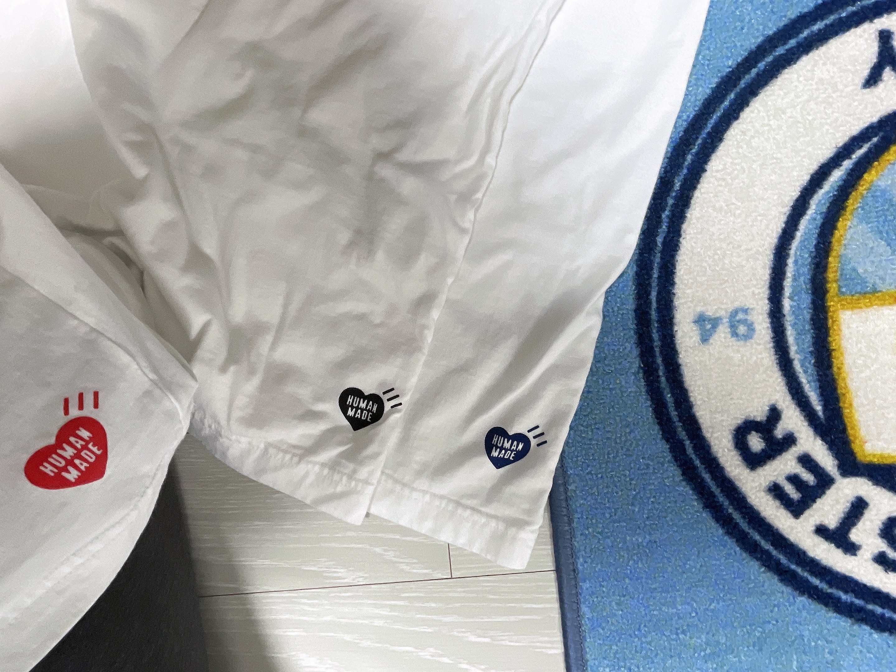 Human Made T-Shirts White (3 Pack) 착용 스타일