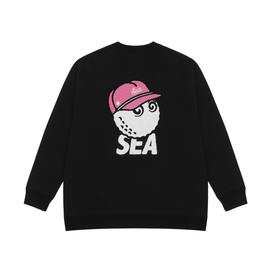 MALBON x WIND AND SEA CREWNECK SWEATER L