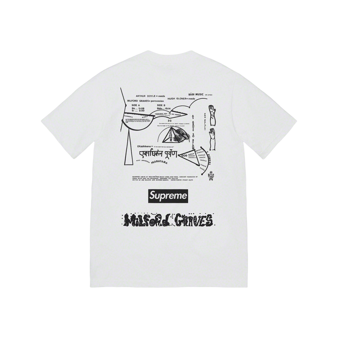 Supreme Milford Graves Tee (FW22) - $44