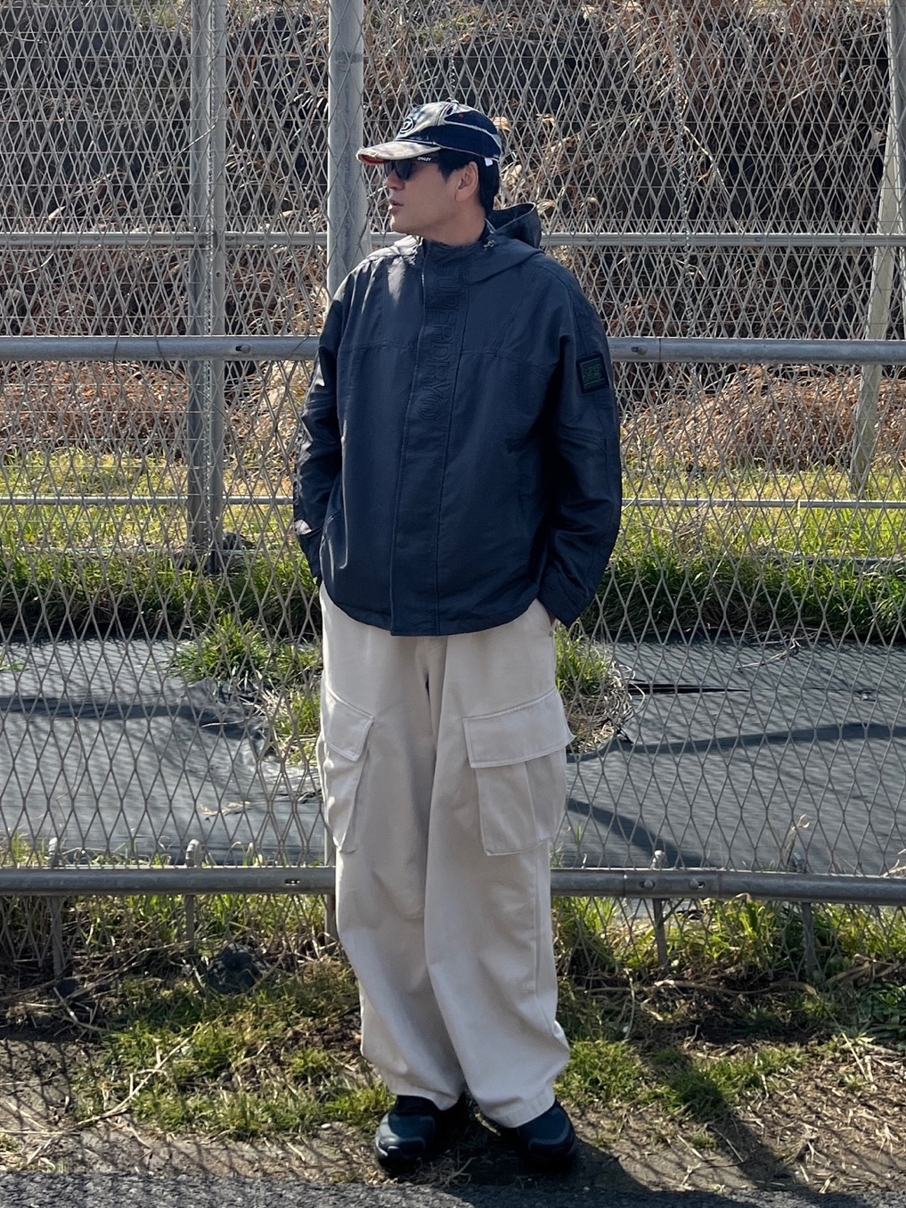 Nike Air Zoom Pegasus 41 Gore-Tex Black Anthracite, Diesel C-Seymon Treated Denim Baseball Cap Blue White 착용 스타일 - 1