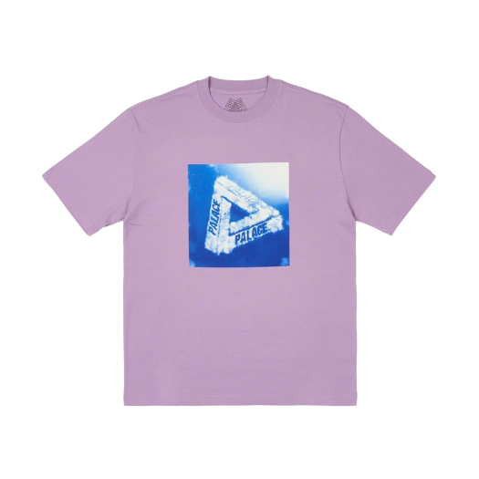 Palace Under The Weather T-Shirt Light Purple - 23FW