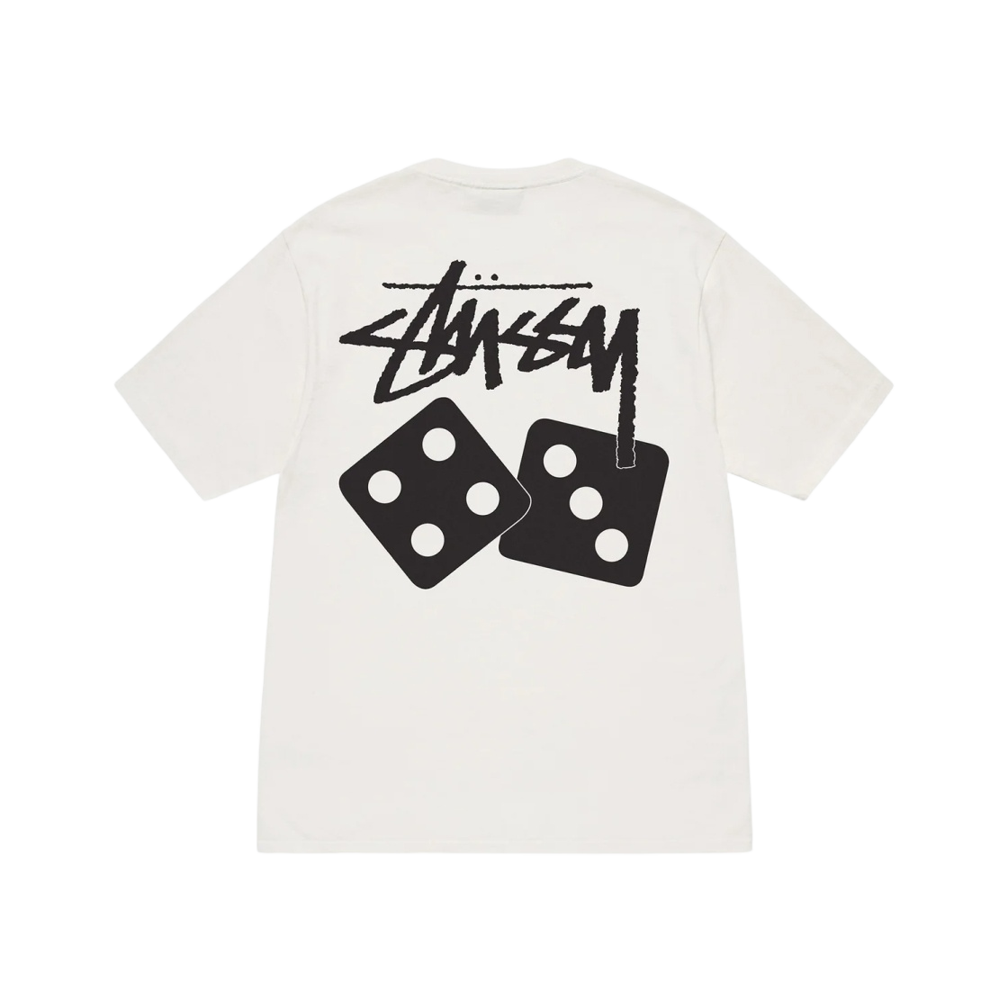 1904721/1904883H/1904883J/1905077 Stussy Dice Pigment Dyed T-Shirt Natural - 대표 이미지 #1
