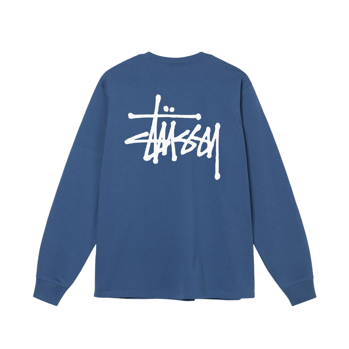 1994762 Stussy Basic Stussy LS T-Shirt Midnight 2022 - 대표 이미지 #1