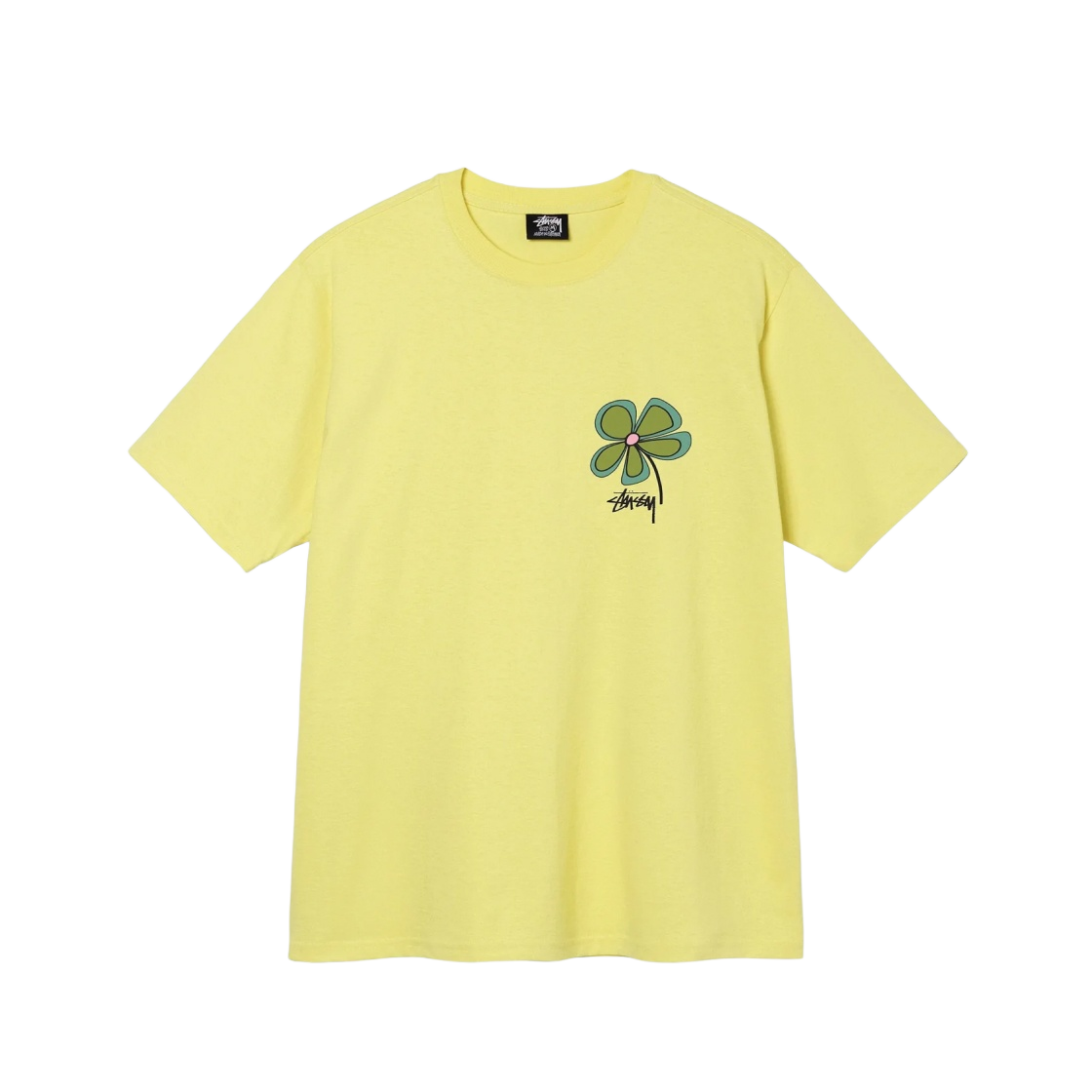 1904764 Stussy Flower T-Shirt Yellow - #2