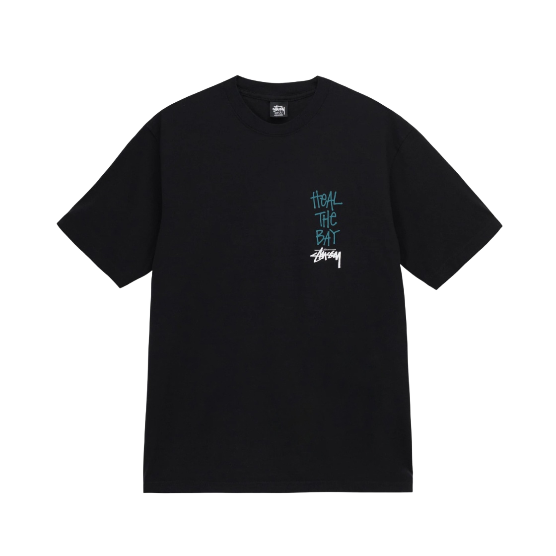★22SS★Stussy X Heal The Bay Pigment Dyed T-Shirt Stussy Heal The Bay Pigment Dyed Summit To Sea Tee Seafoam