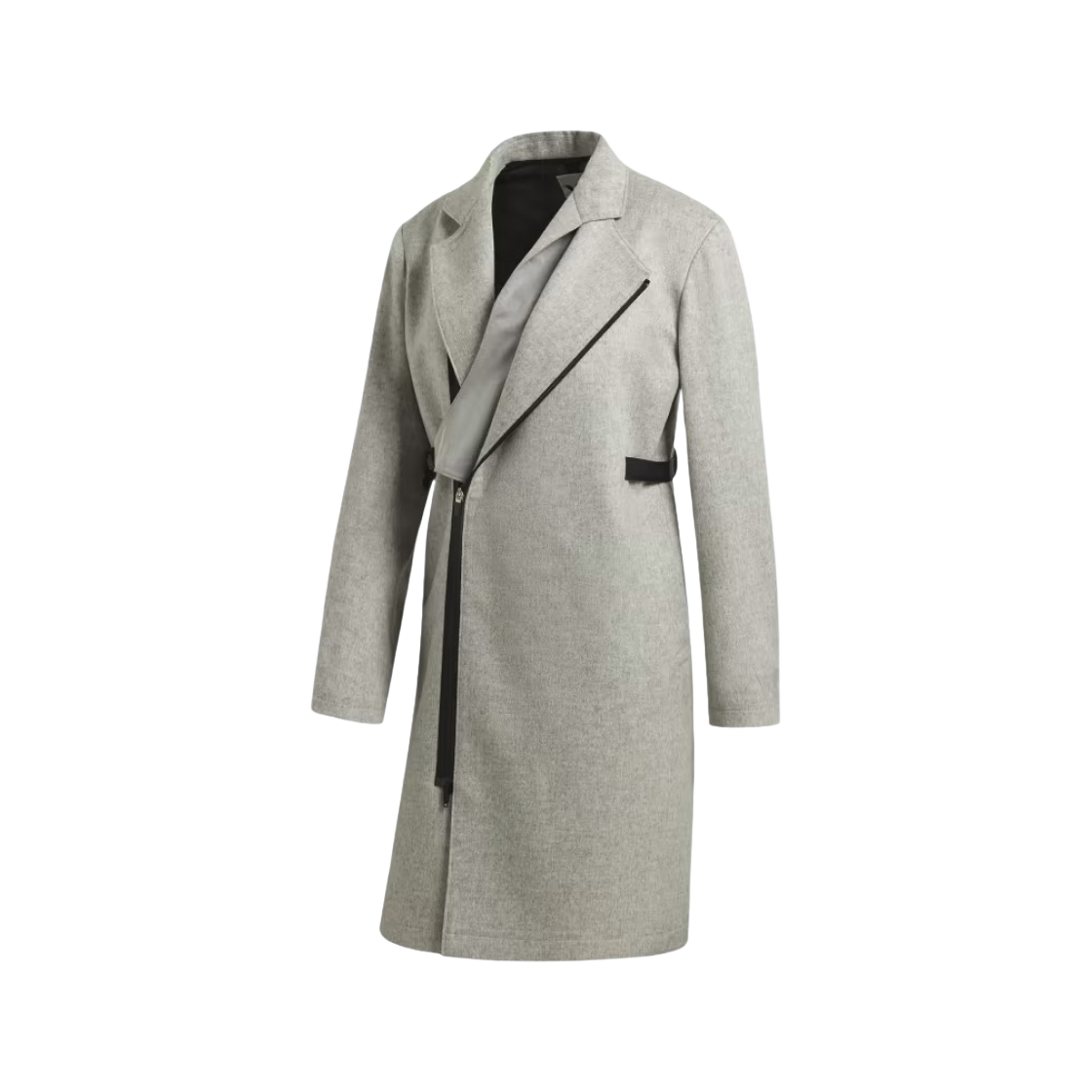 GK4388 (W) Y-3 CH1 Wool Flannel Coat Grey - 대표 이미지 #1
