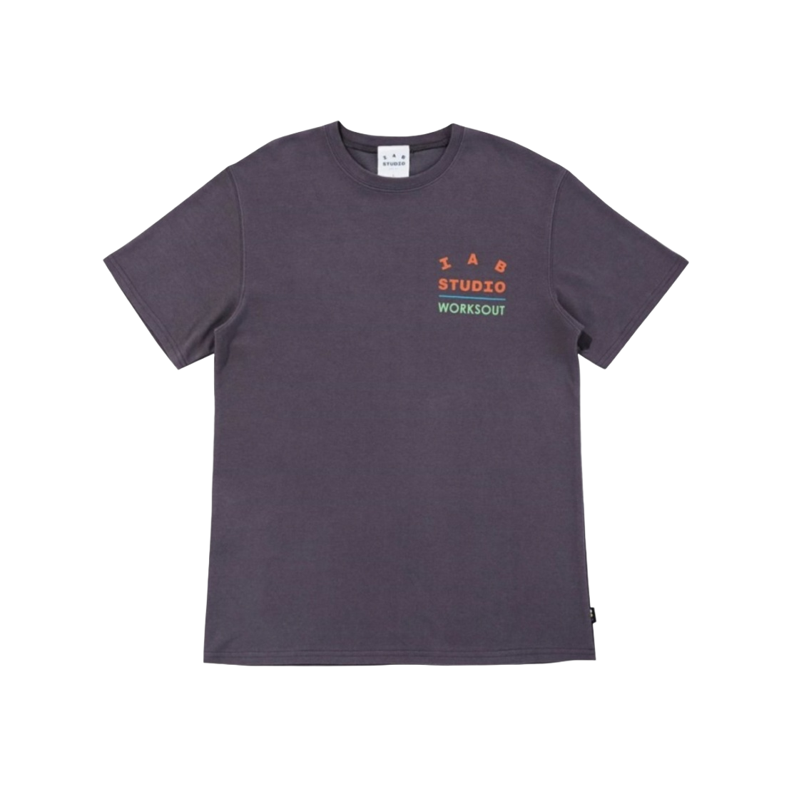 Tシャツ・カットソー IAB Studio Pigment T-Shirt Charcoal for Worksout 아이앱 스튜디오 피그먼트 티셔츠 차콜 포 웍스아웃 | IAB