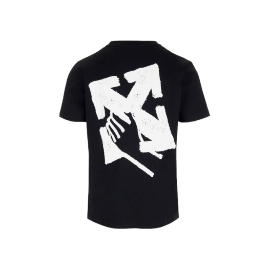 Off-White Hand Arrow Slim S/S/ T-Shirt Black White