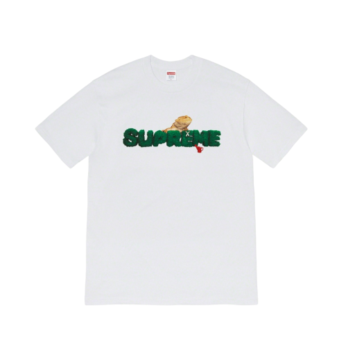 Supreme Lizard T-Shirt White - 20SS