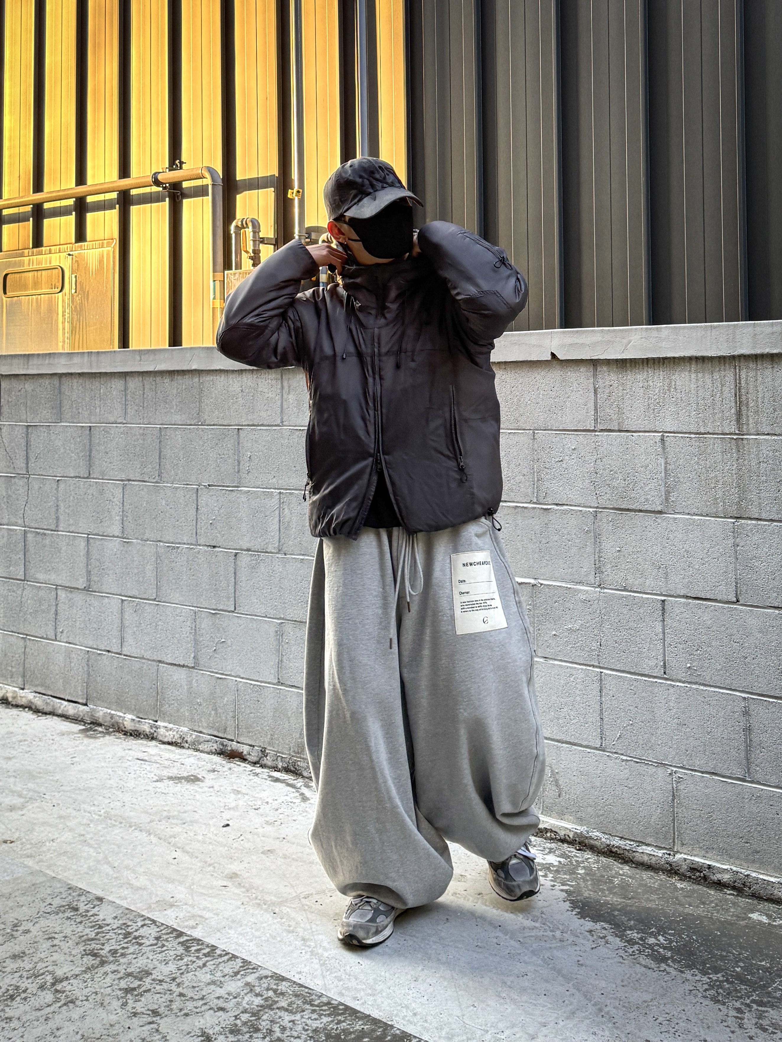 New Balance 992 Made in USA Grey - D Standard 착용 스타일 - 6