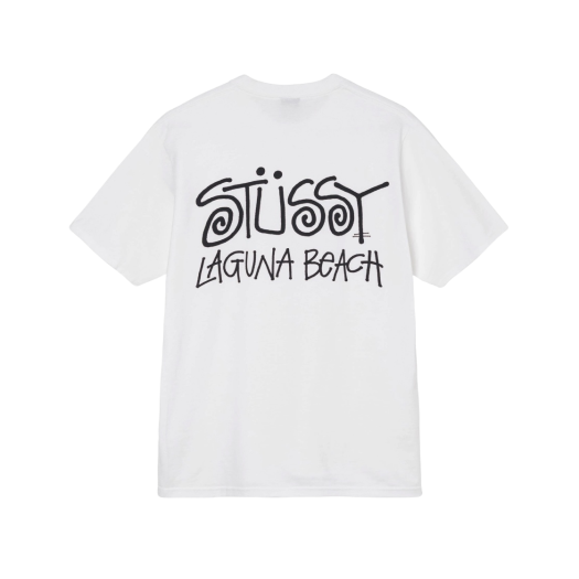 Stussy x Our Legacy x Denim Tears Laguna T-Shirt White