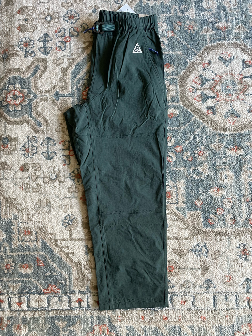 Nike ACG UV Hiking Pants Vintage Green - Asia 착용 스타일 - 5