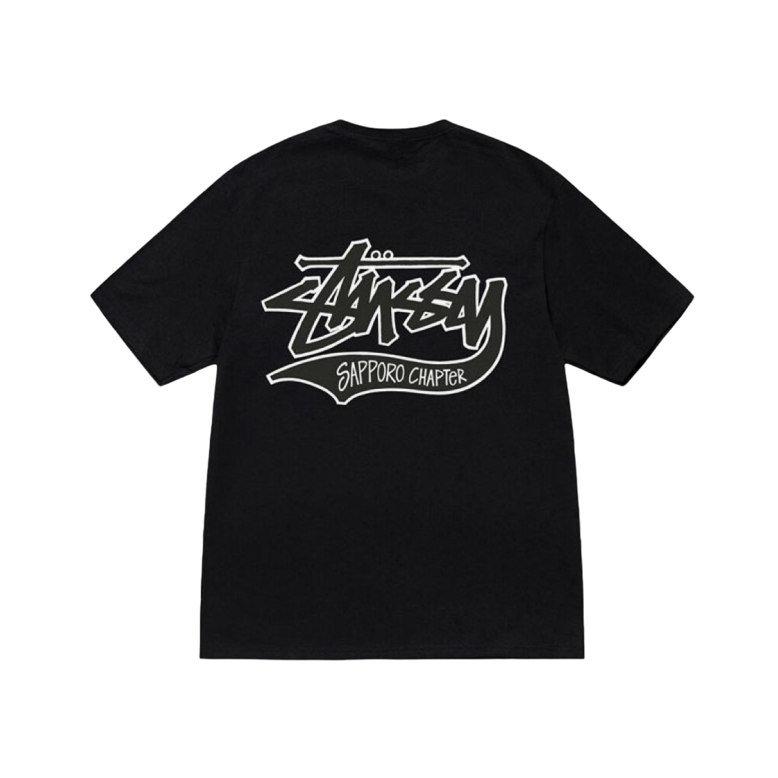 스투시 삿포로 챕터 티셔츠 블랙 | Stussy | KREAM