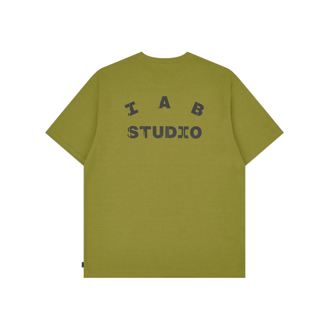 - IAB Studio x D.P. T-Shirt Olive Green - 대표 이미지 #1